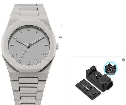 Phantom Black 41mm Quartz Watch by Jean Poedagar (One Set)